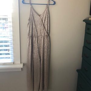 Gold jumpsuit size medium